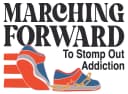 Marching Forward Stomping Out Opioid Addiction nonprofit organization logo