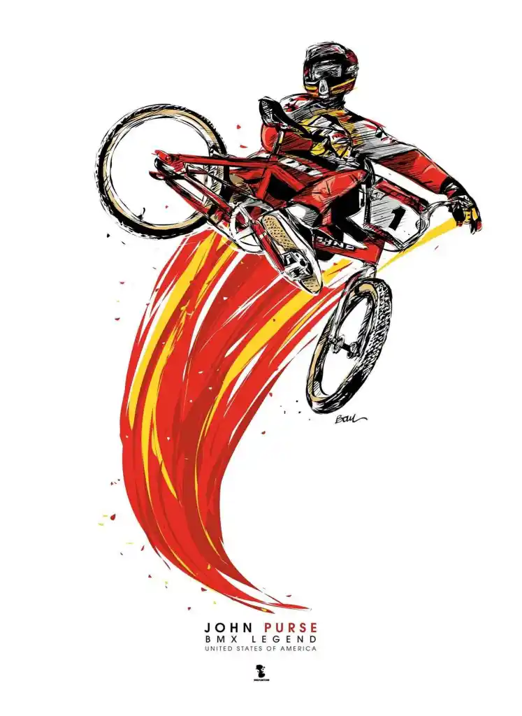 Portrait photo of special guest athlete at Voices United 5K event